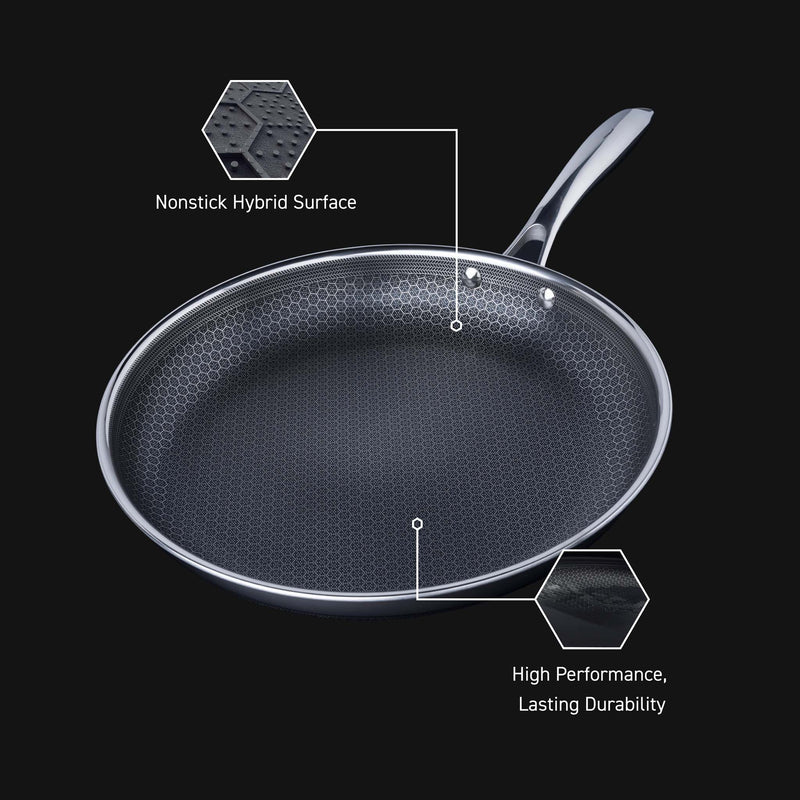 Hybrid Fry Pan with Lid, 12″ - Image 4