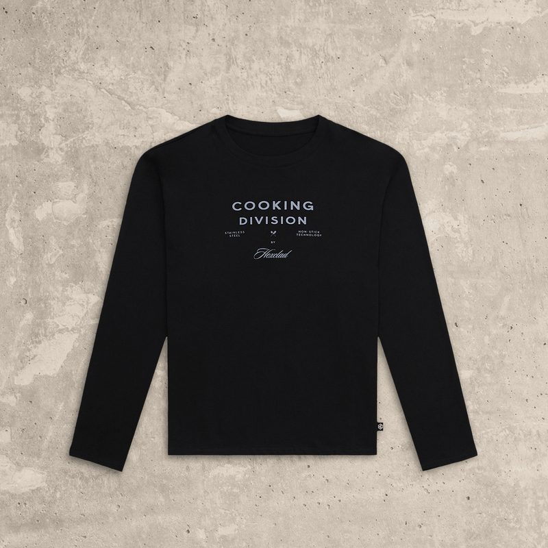 “Cooking Division” Men’s Long Sleeve T-Shirt - Image 3