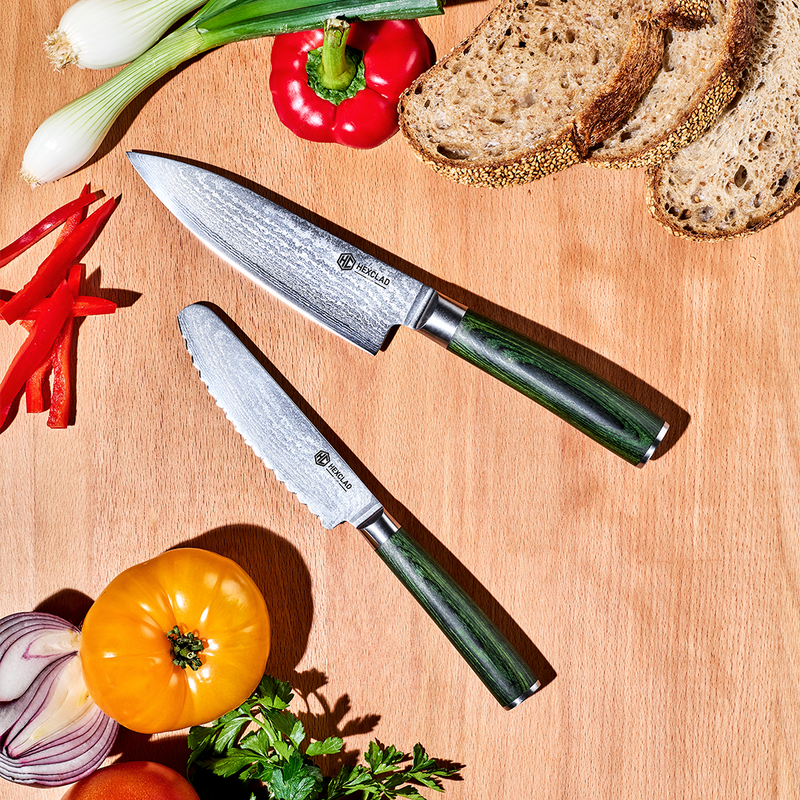 Damascus Steel Starter Knife Set, 2-pc - Image 6