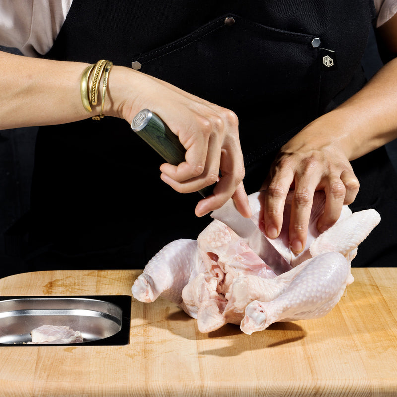 Damascus Steel Boning & Fillet Knife, 6″ - Image 6