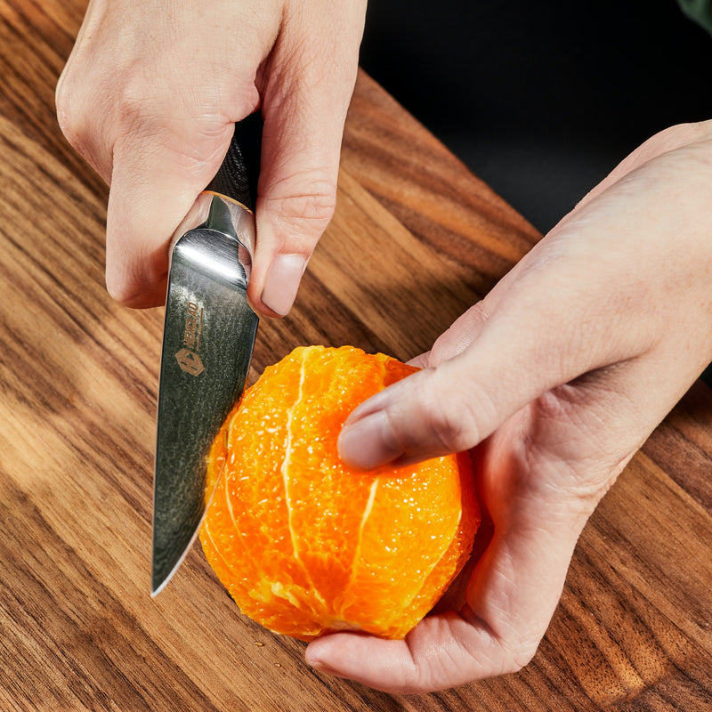 Master Series Damascus Steel Knife Set, 6-pc - Image 4