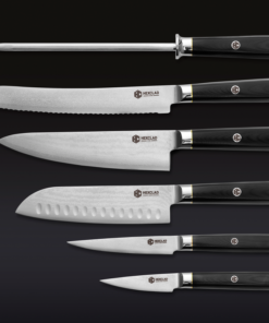 Master Series Damascus Steel Knife Set, 6-pc