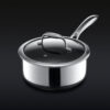 Hybrid Saucepan With Lid, 3-Qt
