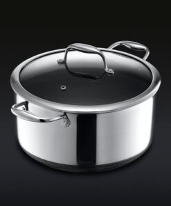 Hybrid Stock Pot With Lid, 8-Qt