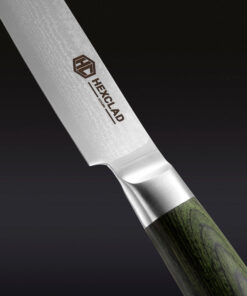 Alternative view of Damascus Steel Utility Knife, 5″